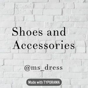 Shoes, bags, sunglasses
